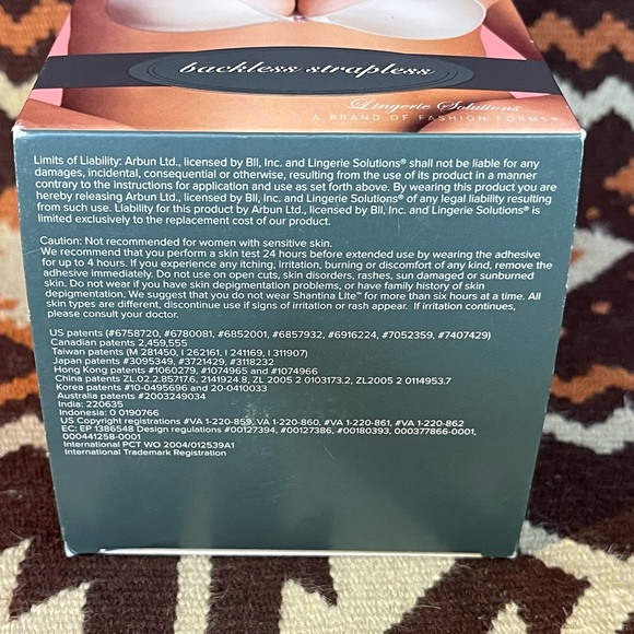 Shantina Lite Backless Strapless Front Closure Bra B Cup - Picture 3 of 5